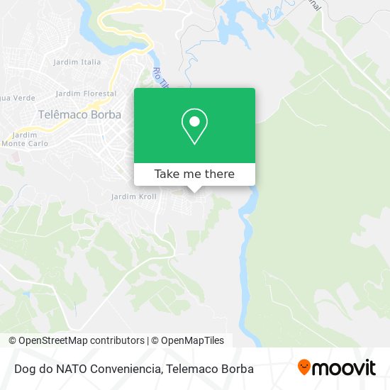 Mapa Dog do NATO Conveniencia