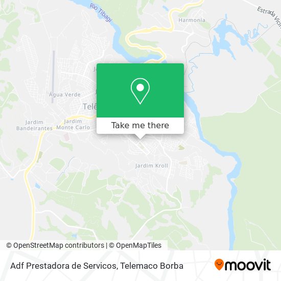 Adf Prestadora de Servicos map