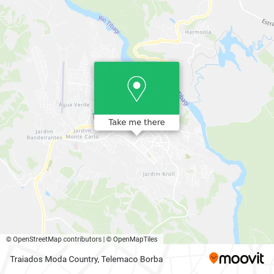 Traiados Moda Country map