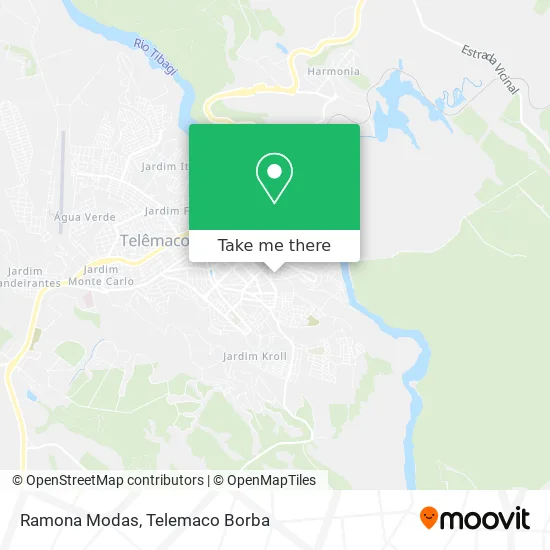 Ramona Modas map