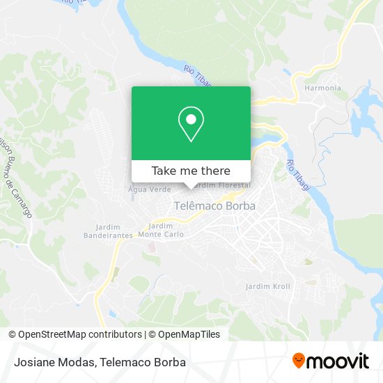 Josiane Modas map