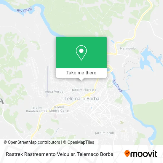 Rastrek Rastreamento Veicular map