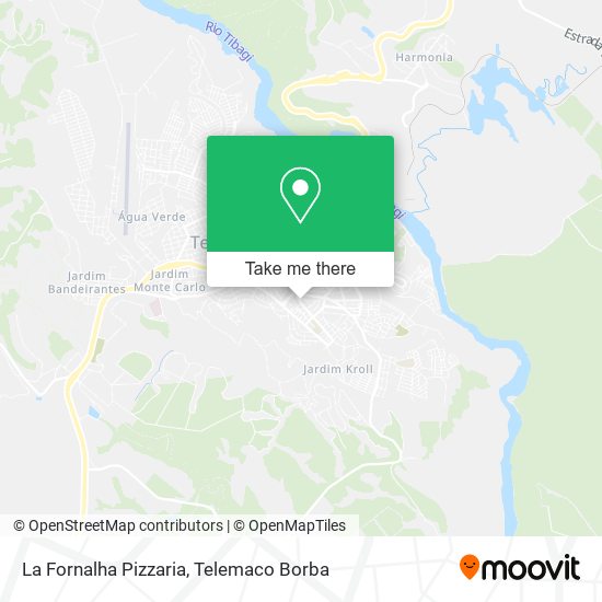 La Fornalha Pizzaria map