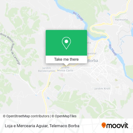 Loja e Mercearia Aguiar map