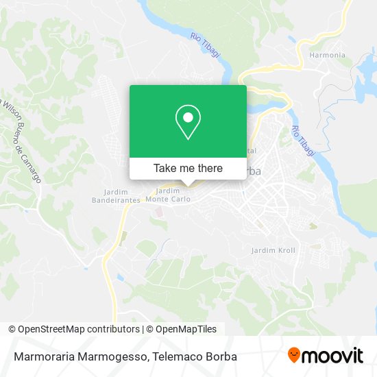 Mapa Marmoraria Marmogesso