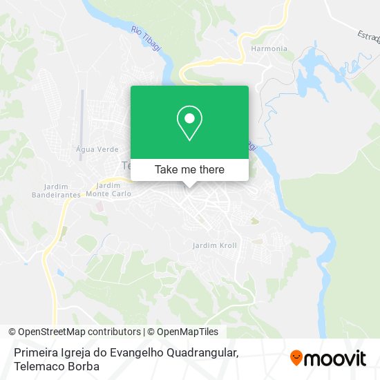 Primeira Igreja do Evangelho Quadrangular map