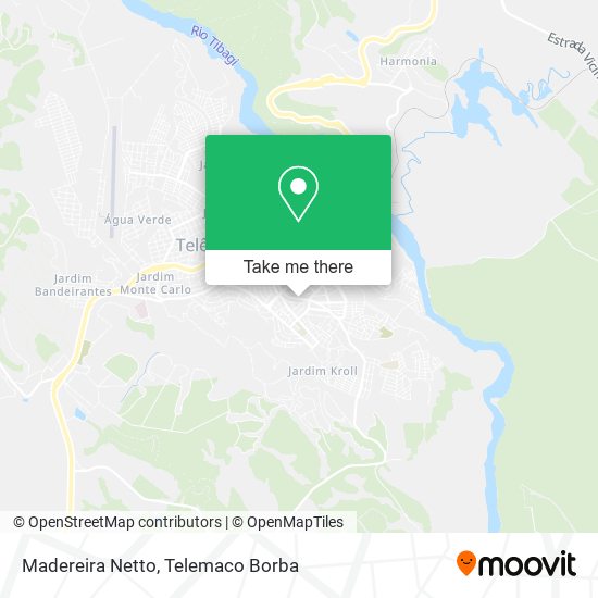 Mapa Madereira Netto