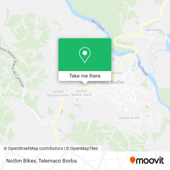 Notlim Bikes map