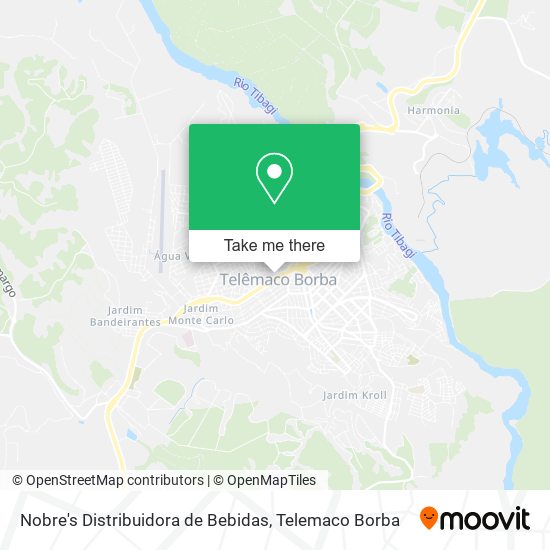 Nobre's Distribuidora de Bebidas map