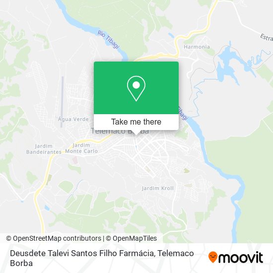 Deusdete Talevi Santos Filho Farmácia map