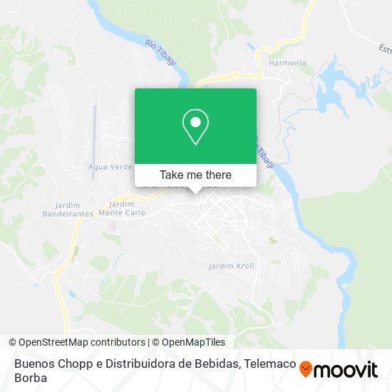 Buenos Chopp e Distribuidora de Bebidas map