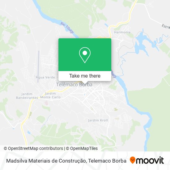 Mapa Madsilva Materiais de Construção