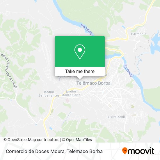 Comercio de Doces Moura map