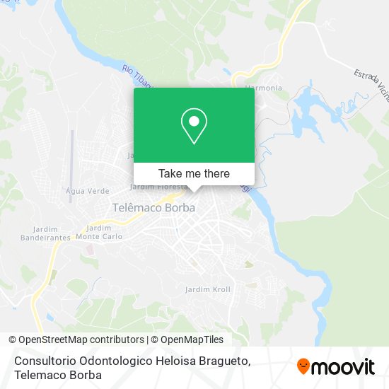 Mapa Consultorio Odontologico Heloisa Bragueto