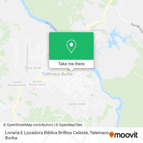 Livraria E Locadora Biblica Brilhos Celeste map