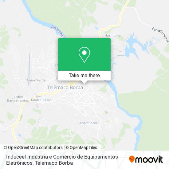 Mapa Induceel-Indústria e Comércio de Equipamentos Eletrônicos