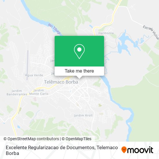 Mapa Excelente Regularizacao de Documentos