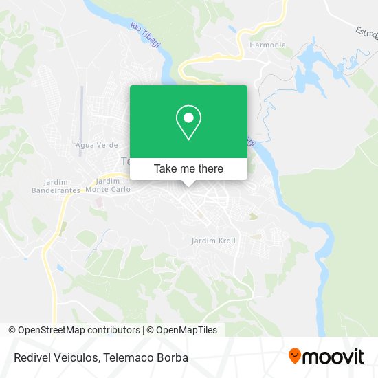 Redivel Veiculos map