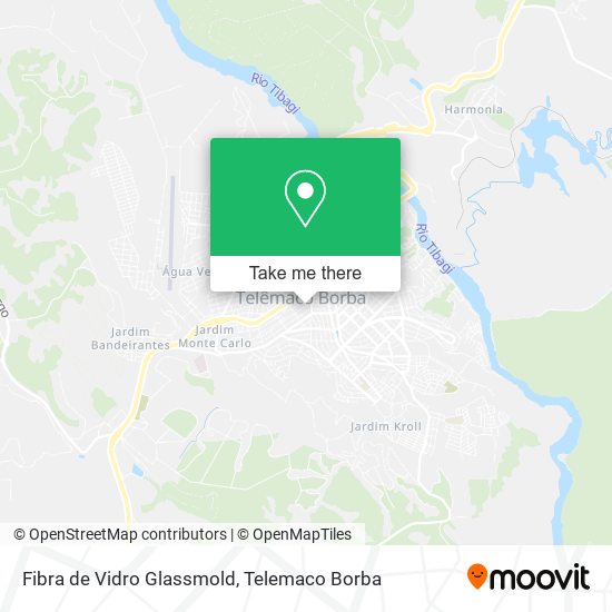 Mapa Fibra de Vidro Glassmold