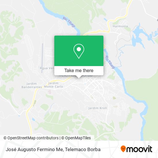 José Augusto Fermino Me map
