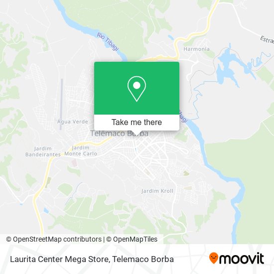Laurita Center Mega Store map