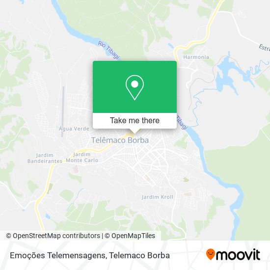 Mapa Emoções Telemensagens