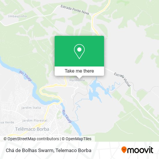 Chá de Bolhas Swarm map