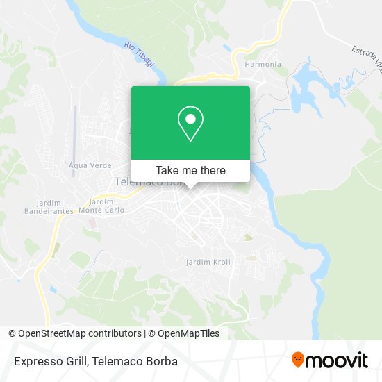 Expresso Grill map