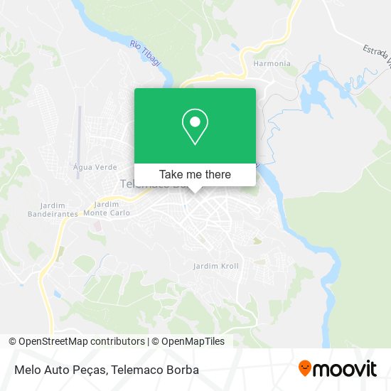 Melo Auto Peças map