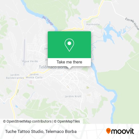 Tuche Tattoo Studio map