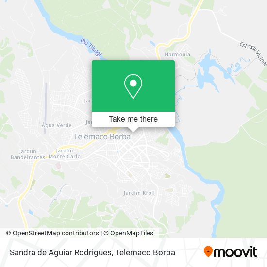 Mapa Sandra de Aguiar Rodrigues