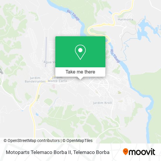 Motoparts Telemaco Borba II map