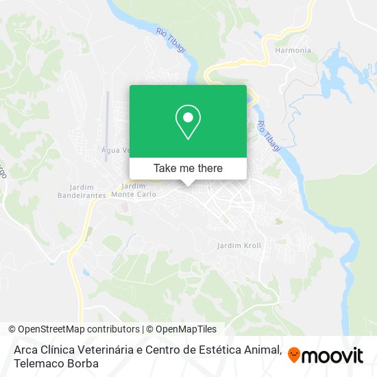 Arca Clínica Veterinária e Centro de Estética Animal map