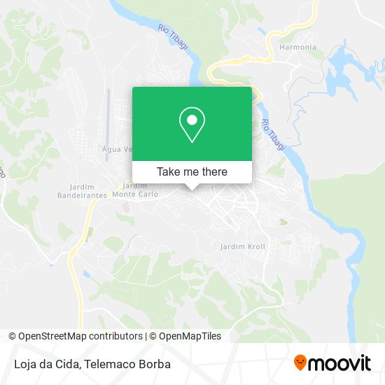 Loja da Cida map