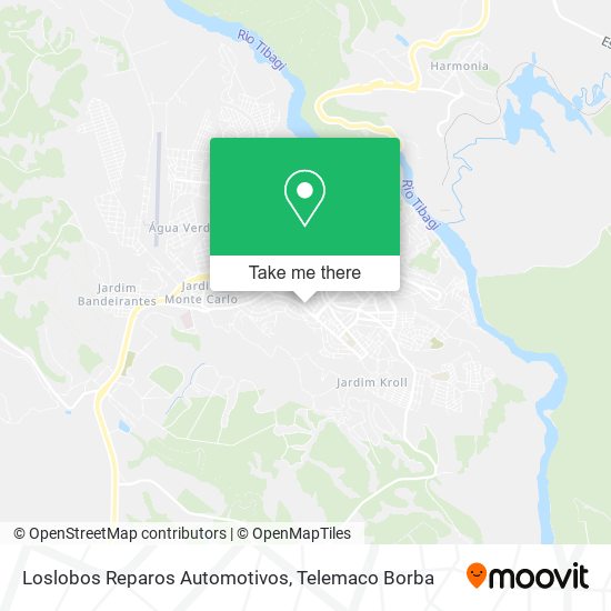 Mapa Loslobos Reparos Automotivos