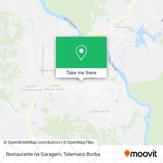 Restaurante na Garagem map