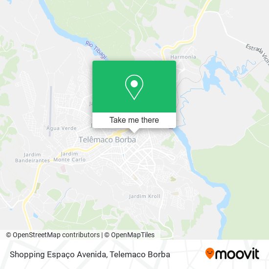 Shopping Espaço Avenida map