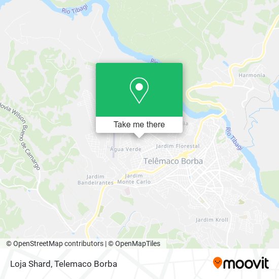 Mapa Loja Shard