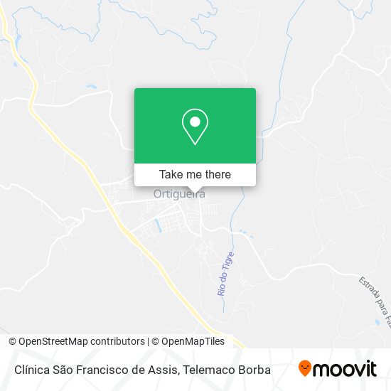 Clínica São Francisco de Assis map