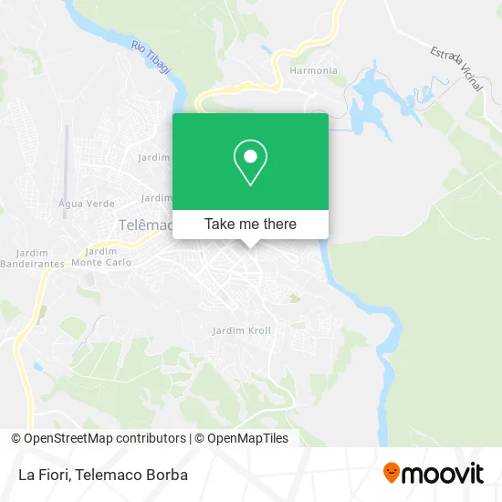 La Fiori map