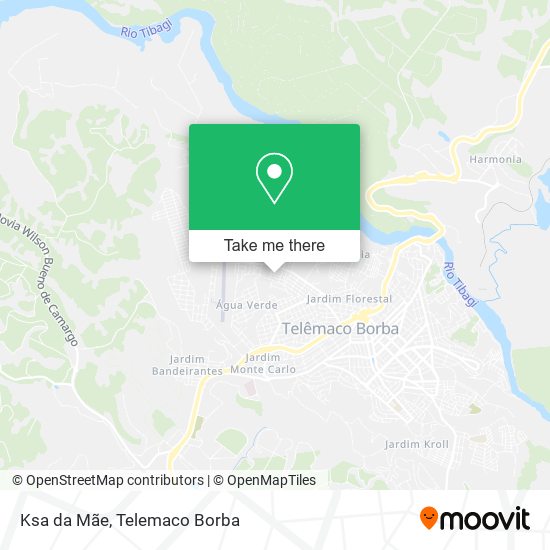Ksa da Mãe map