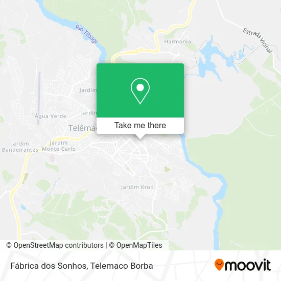 Fábrica dos Sonhos map
