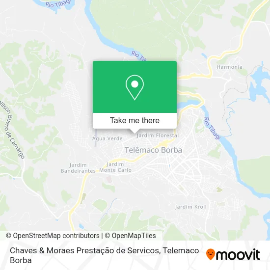 Chaves & Moraes Prestação de Servicos map