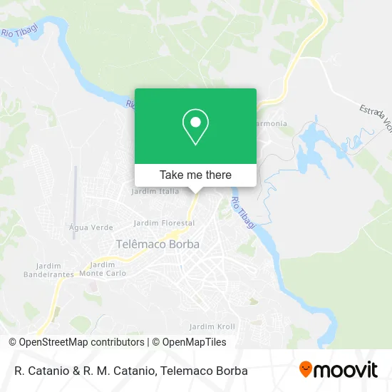 R. Catanio & R. M. Catanio map