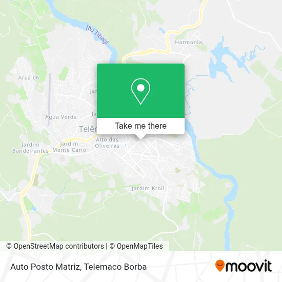 Auto Posto Matriz map