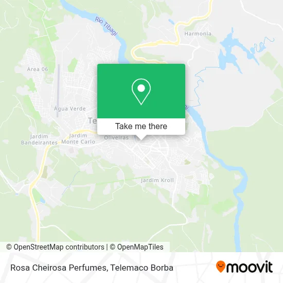 Rosa Cheirosa Perfumes map