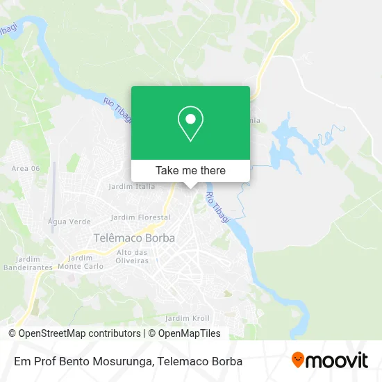 Em Prof Bento Mosurunga map