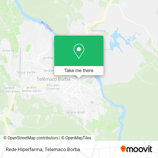 Rede Hiperfarma map