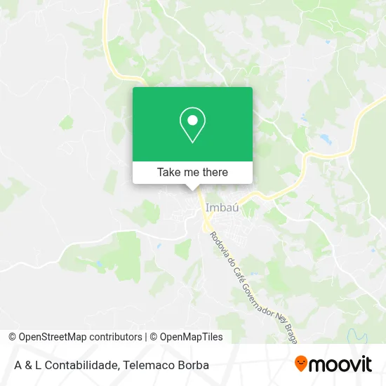 A & L Contabilidade map