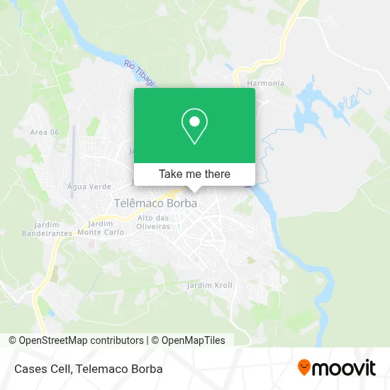 Cases Cell map